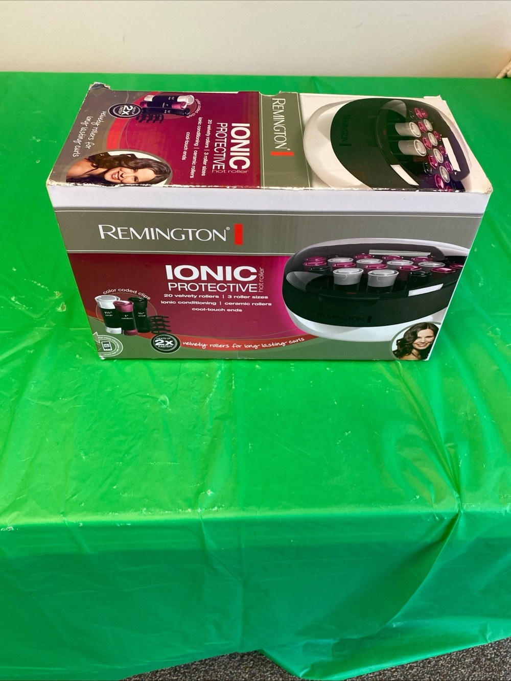 Remington Pink & Black Ionic Hot Roller Set